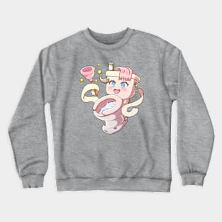 Toilet-chan Crewneck Sweatshirt